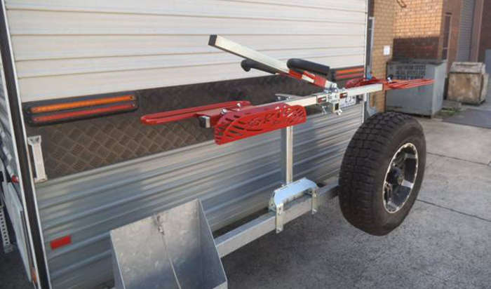 bike racks for caravan drawbars