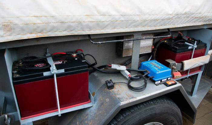 Camper Trailer Electrical System Solar Setup Emu Caravan Repairs